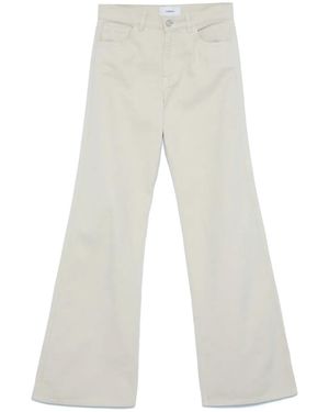 Coperni Jeans mit weitem Bein - Weiß