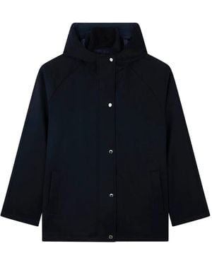Paul & Shark Parka Met Capuchon - Blauw