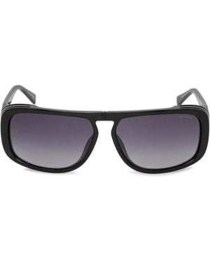 GUESS EYEWEAR Rectangle Sunglasses - Grey