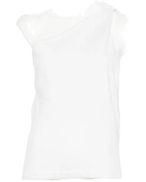 Rohe One-Shoulder Top - White