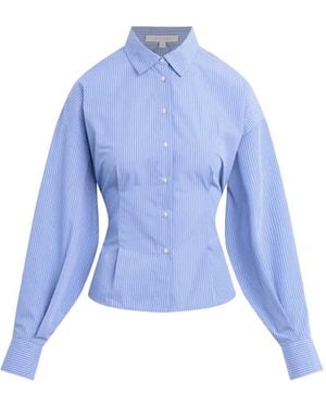 FAVORITE DAUGHTER Chemise Back Story À Rayures - Blue