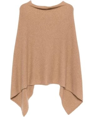 Bompard Poncho Aus Kaschmir - Natur