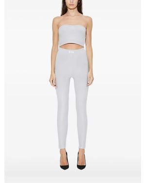 RTA Cropped Knitted Top - ホワイト