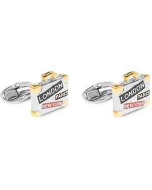 Paul Smith Suitcase Cufflinks - Metallic