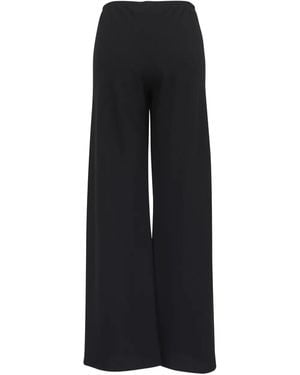 Nili Lotan Marlow Wide-Leg Trousers - Black