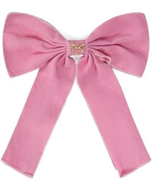 Pinko Logo-Detail Hair Accessory - Pink