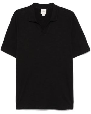 Calvin Klein Cuban Collar Polo - Black
