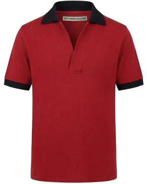 Meta Campania Collective Vic Polo T-Shirt - Red