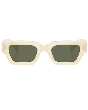Oliver Peoples X Jil Sander Edition 6 Square-Frame Sunglasses - Green