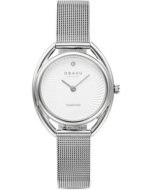 Obaku Juvel 28.6Mm Watch - White