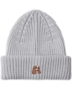 PELO FOUNDATION Cavalier King Beanie Hat - Grey