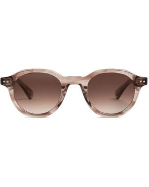 Peter & May Walk S96 Lando Sun Round-Frame Sunglasses - Brown