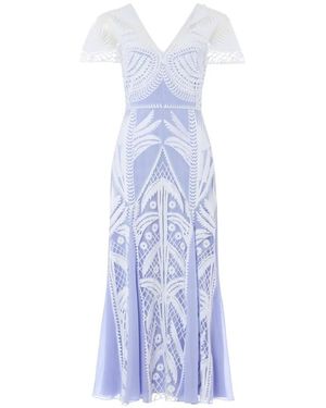 Temperley London Giselle Embroidered Dress - White