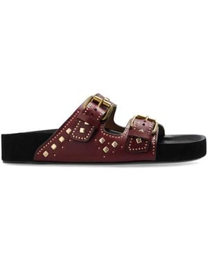 Isabel Marant Lennyo Sandals - Brown