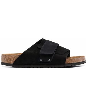 Birkenstock Sandali Con Strappo Kyoto - Nero