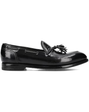 Premiata Leather Loafers - Black