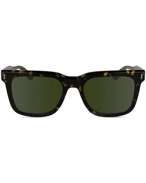 Calvin Klein Rectangle Frame Sunglasses - Green