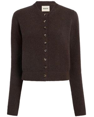 KHAITE Everheart Vest - Zwart