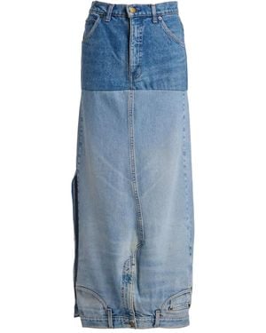 A.W.A.K.E. MODE Mirror Effect スカート - ブルー