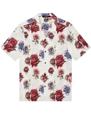 Ksubi Camicia Graff Rose Resort - Bianco