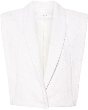 IRO Vilnia Tweed Vest - White