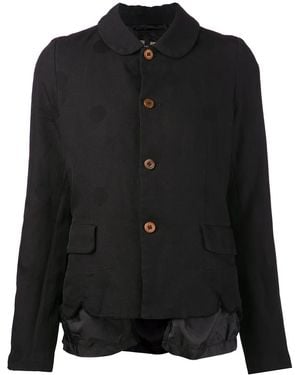 Comme des Garçons Dotted Jacket - Zwart