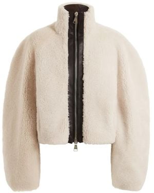 16Arlington Nofre Shearling Zip Jacket - Natural