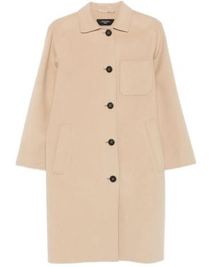 Weekend by Maxmara パッチポケット コート - ナチュラル