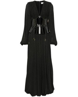 Elisabetta Franchi Carpet Dress - Black