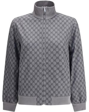 Gucci GGモノグラム ジャケット - グレー