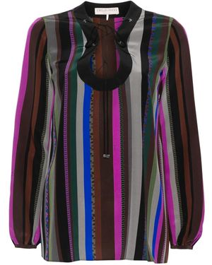 Emilio Pucci Silk Blouse - Black