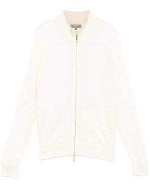 N.Peal Cashmere Alisa Cardigan - White