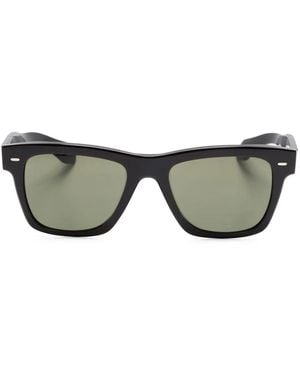 Oliver Peoples N. 04 Sun Square-Frame Sunglasses - Grey