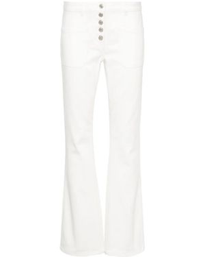 Courreges Jeans Svasati Multiflex - Bianco
