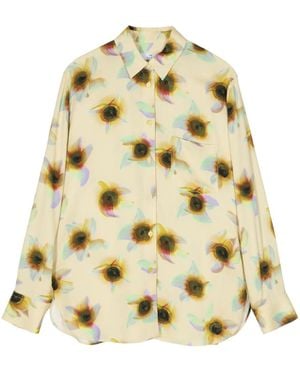 Paul Smith Printed Shirt - Metallic