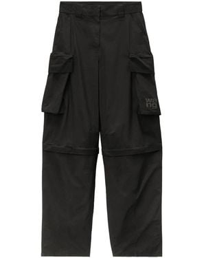 Alexander Wang Cargo Con Design A Inserti - Nero