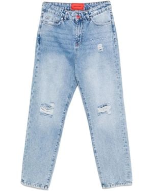 Vision Of Super Gerafelde Jeans - Blauw