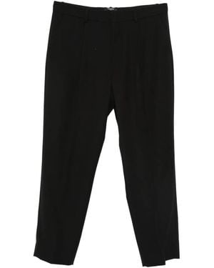 Balmain Plissierte Hose - Schwarz