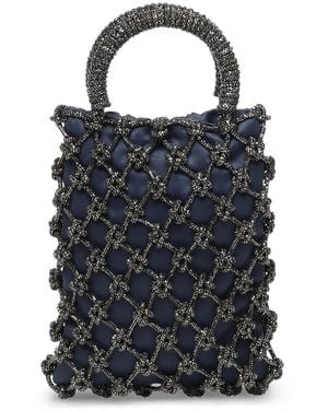 Rosantica Crystal-Embellished Tote Bag - Blue