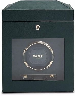 Wolf Single Watch Winder - Green