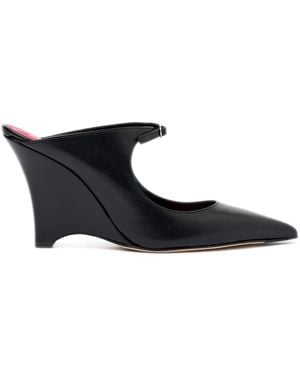 SCAROSSO 95Mm Marta Ii Pumps - Black