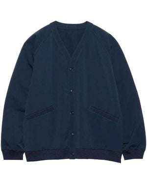 Nanamica Alphadry Cardigan - Blau