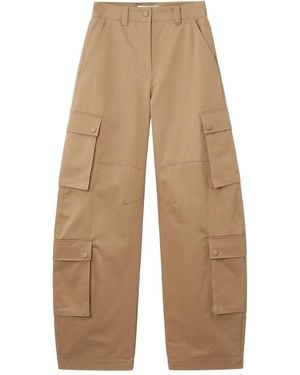 MSGM Cargo Pocket Trousers - Natural