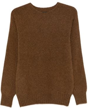 Howlin' Round-Neck Jumper - Brown