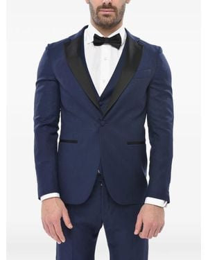 Corneliani Three-Piece Dinner Suit - Blue