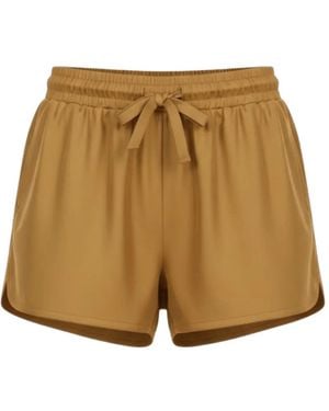 Sanderlak Drawstring-Waist Shorts - Natural