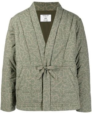 Maharishi ウエストタイ パデッドジャケット - グリーン