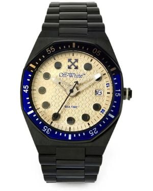 Off-White c/o Virgil Abloh Dry Mode Armbanduhr Mit Drehbarer Lünette 39Mm - Blau