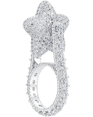 YVMIN Paradise Lucky Star Spin Ring Mit Zirkon - Weiß