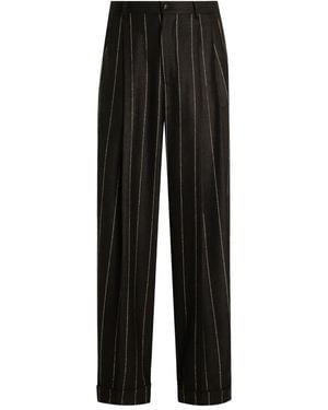 Dolce & Gabbana Wide Pants - Black